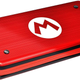 aluminum mario switch carrying case against a white background